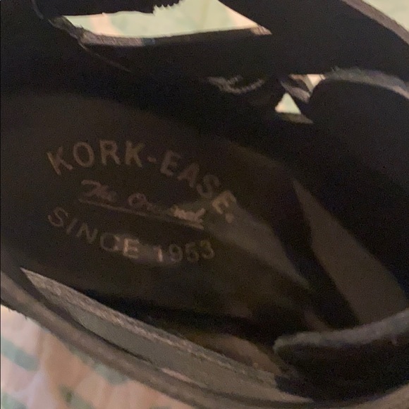 Kork-Ease black suede booties 7 1/2 - Picture 7 of 7